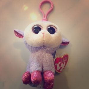 NEW TY Basket Beanie Plush Lamb Toy